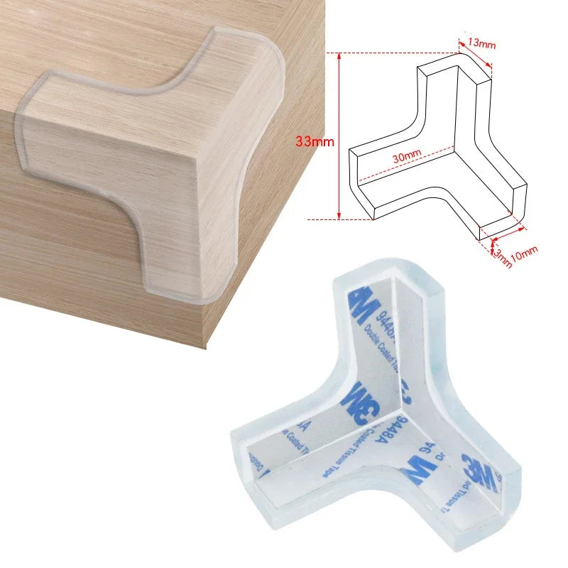 4/8/12PCS Children Baby Safety Silicone Protector Table Corner