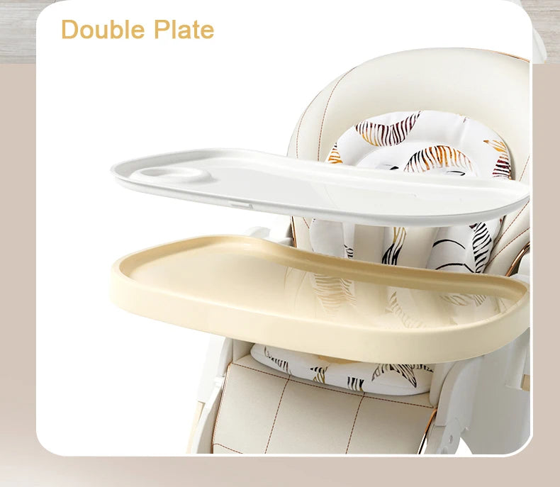 Baby Feeding Table Chair with Wheels