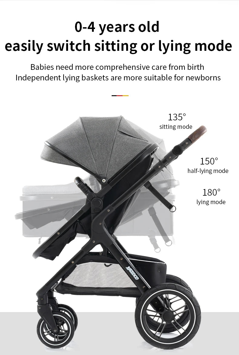 Newest Baby Stroller 3 in 1