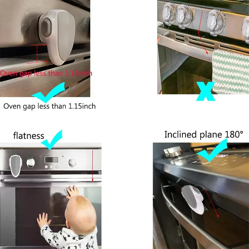 Baby Oven Door Lock For Kitchen Child Safety Locks