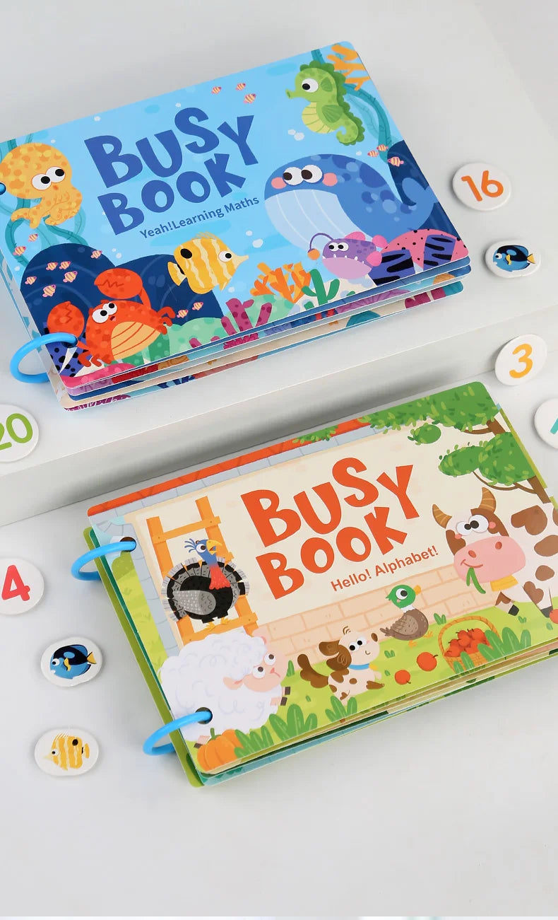 Puzzle Book Word Recognition Children's Early Education