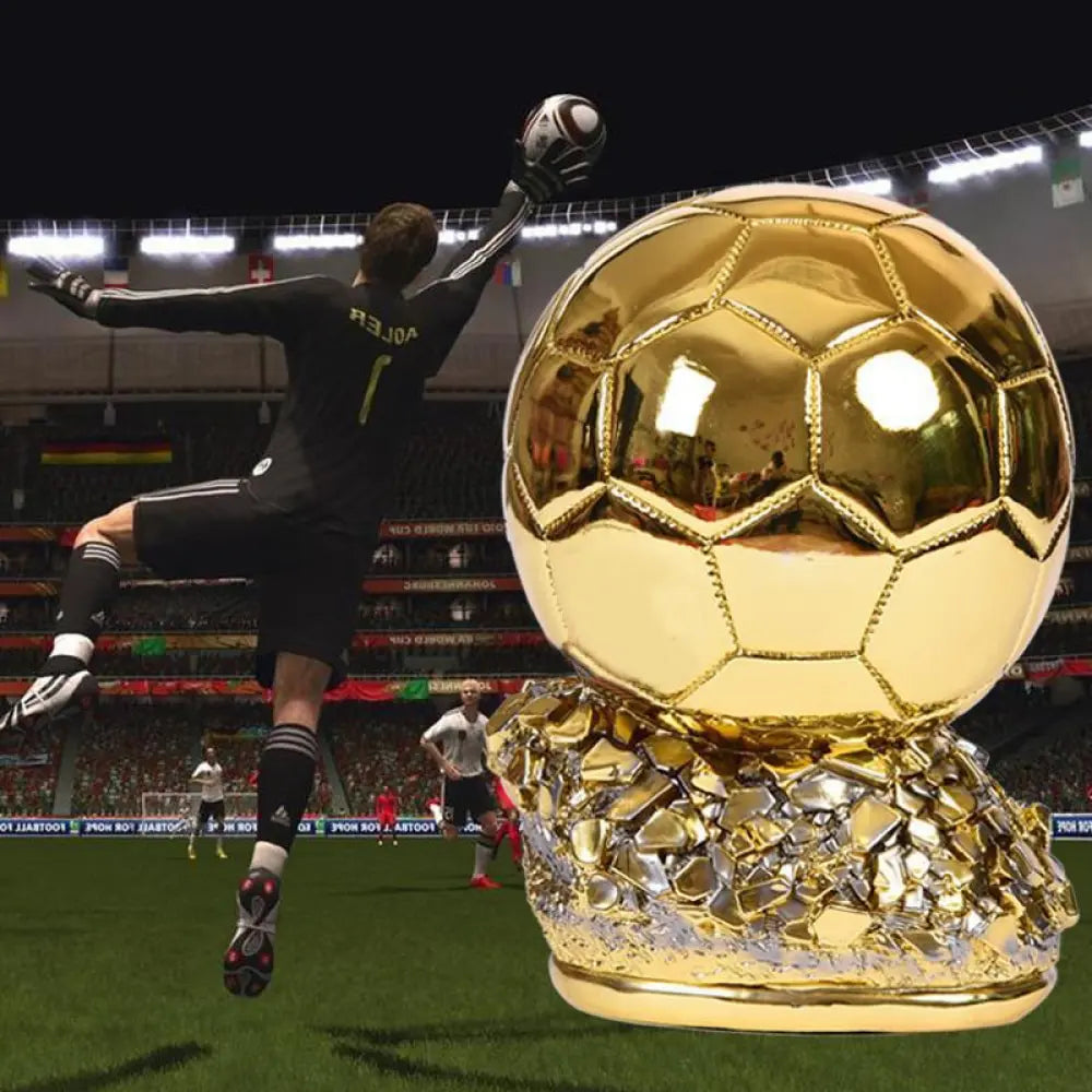 Football Trophy Gold Plated Soccer Award