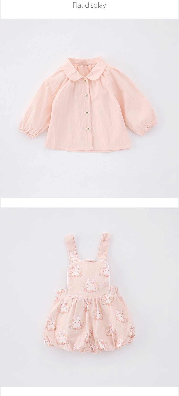 New Spring-Autumn Two-piece Set for Baby Girls