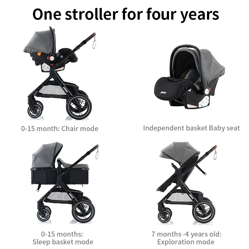 Newest Baby Stroller 3 in 1