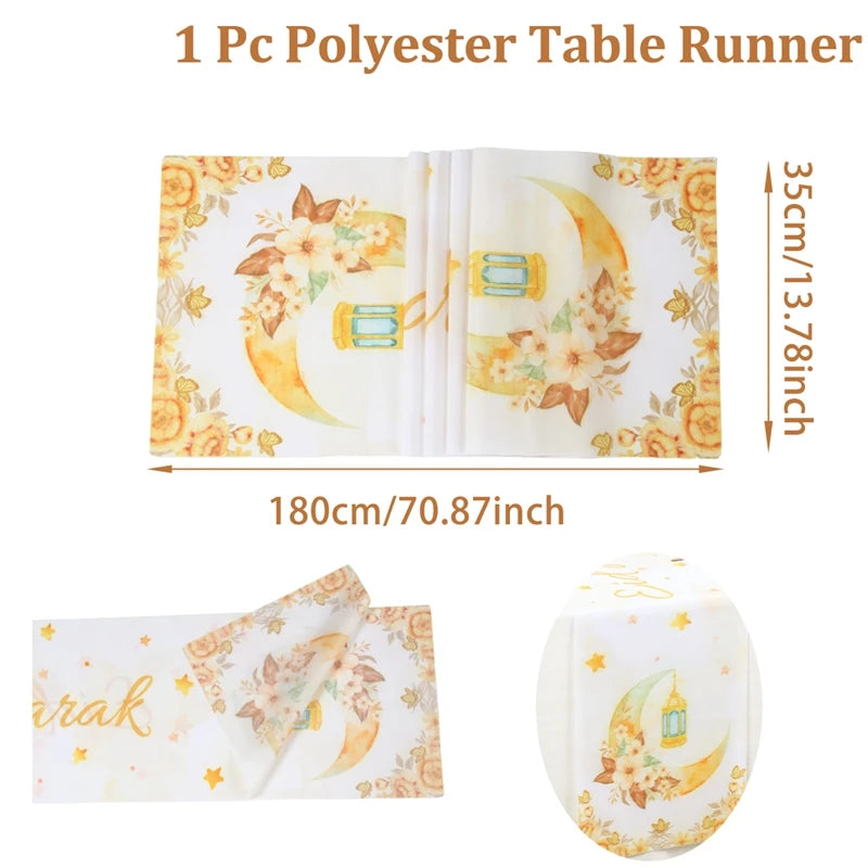 Ramadan Decoration 2025 Table Runner