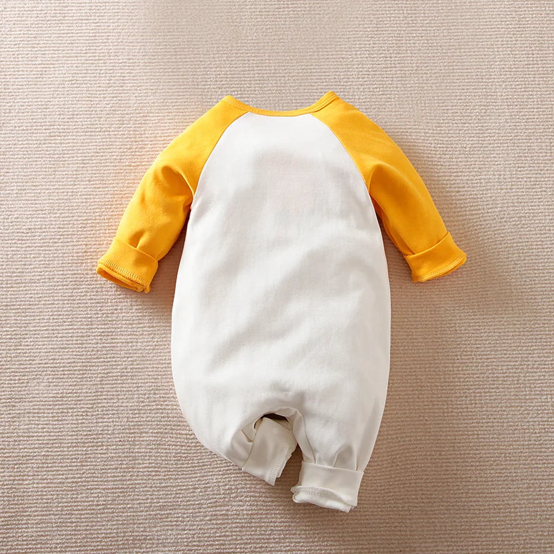 Spring and Autumn Boys and Girls Baby Bodysuit