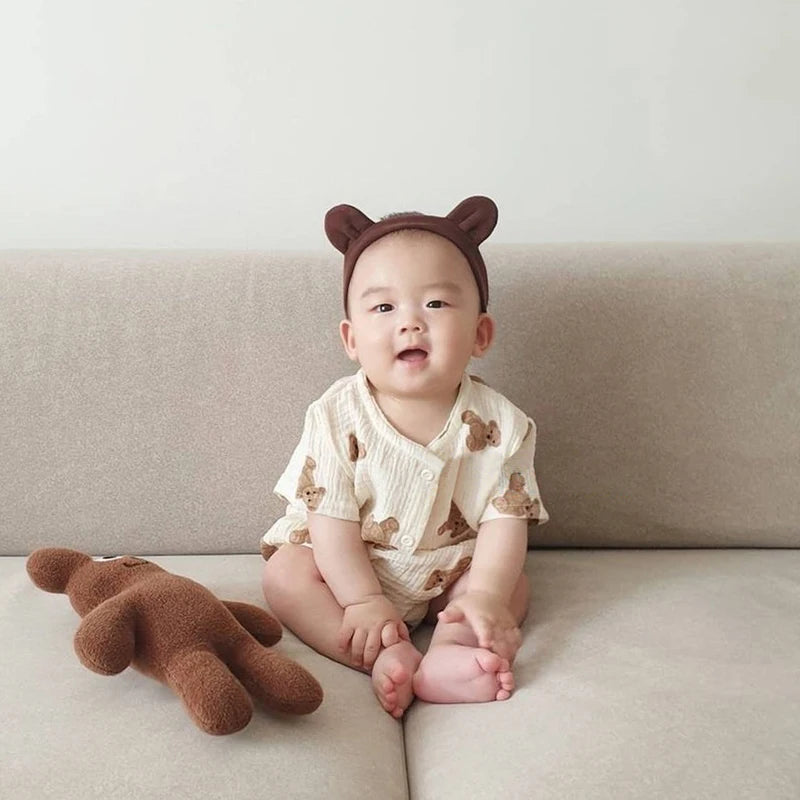 Cute Bear Ear Baby Headband