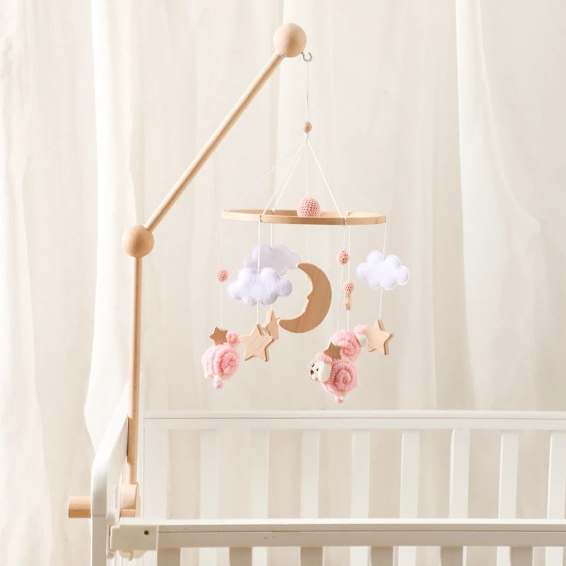 Baby Crib Mobile Bed Bell Rattle