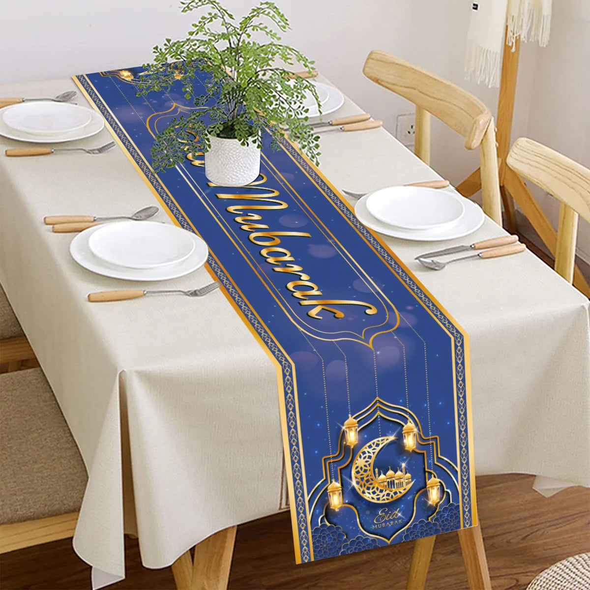 Ramadan Decoration 2025 Table Runner