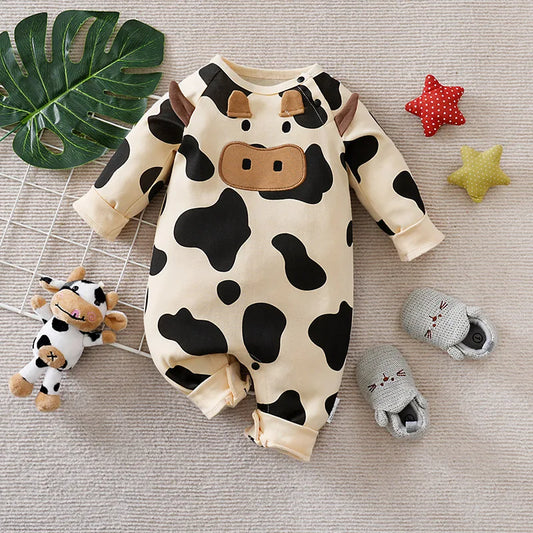 Baby Cow Clothing With Three-Dimensional Decoration