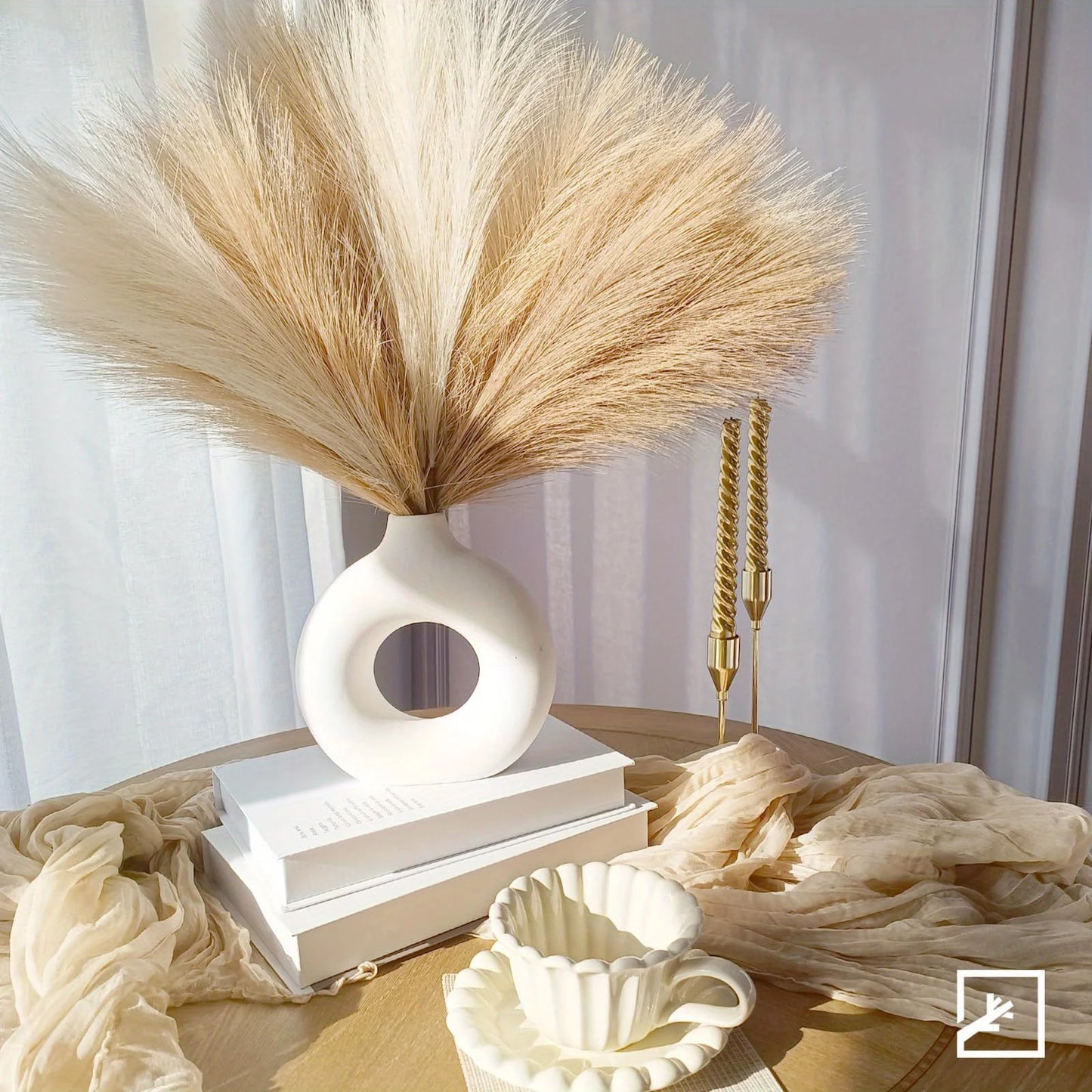 6PCS Artificial Pampas Grass Decor