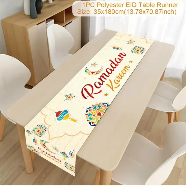 Ramadan Decoration 2025 Table Runner