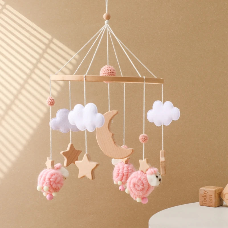 Baby Crib Mobile Bed Bell Rattle