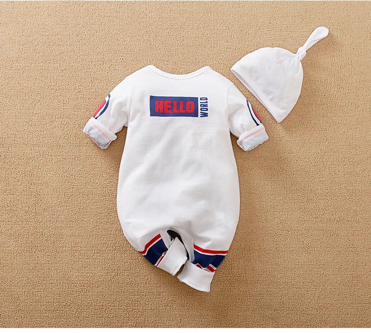 Comfortable Long Sleeve Baby Bodysuit