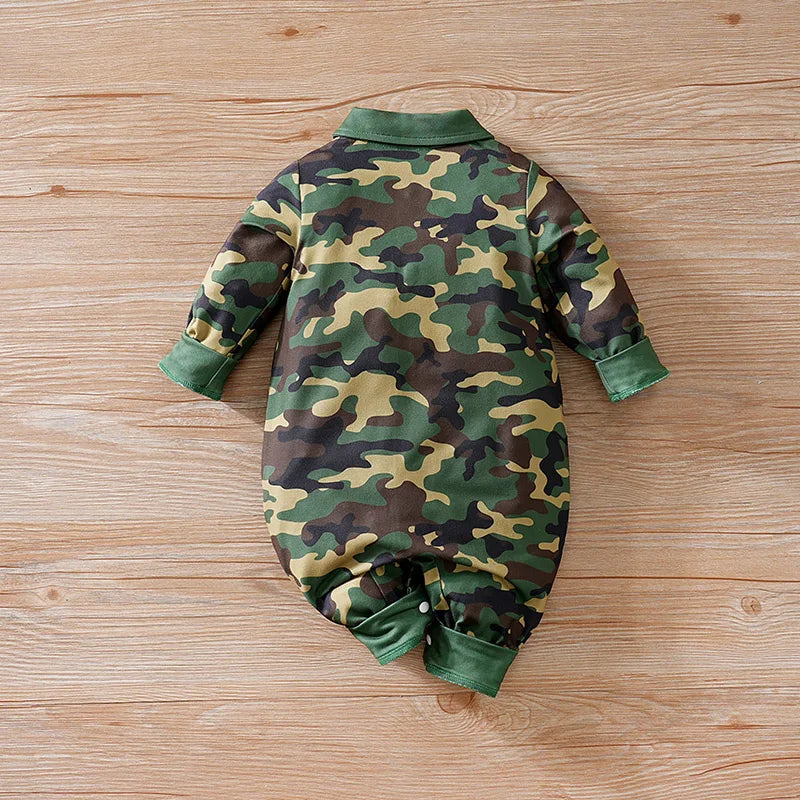 Handsome Camouflage Jumpsuit Fashionable