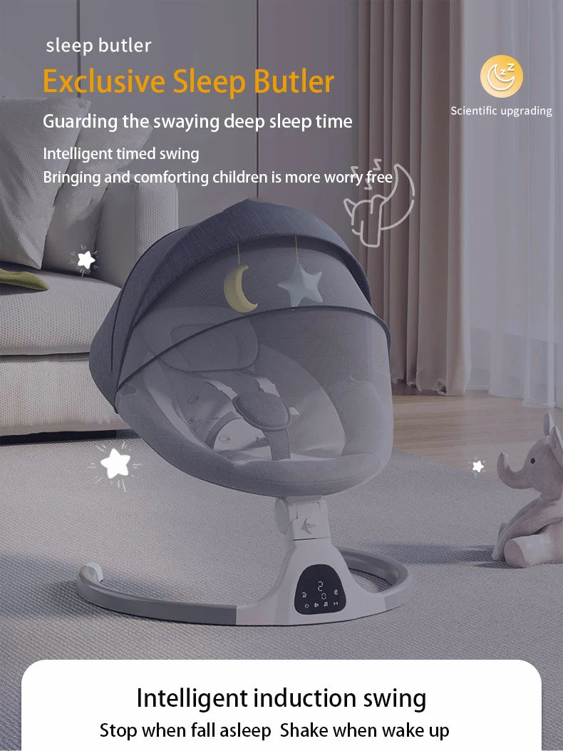 Rocking baby bed Electric cradle for newborn baby