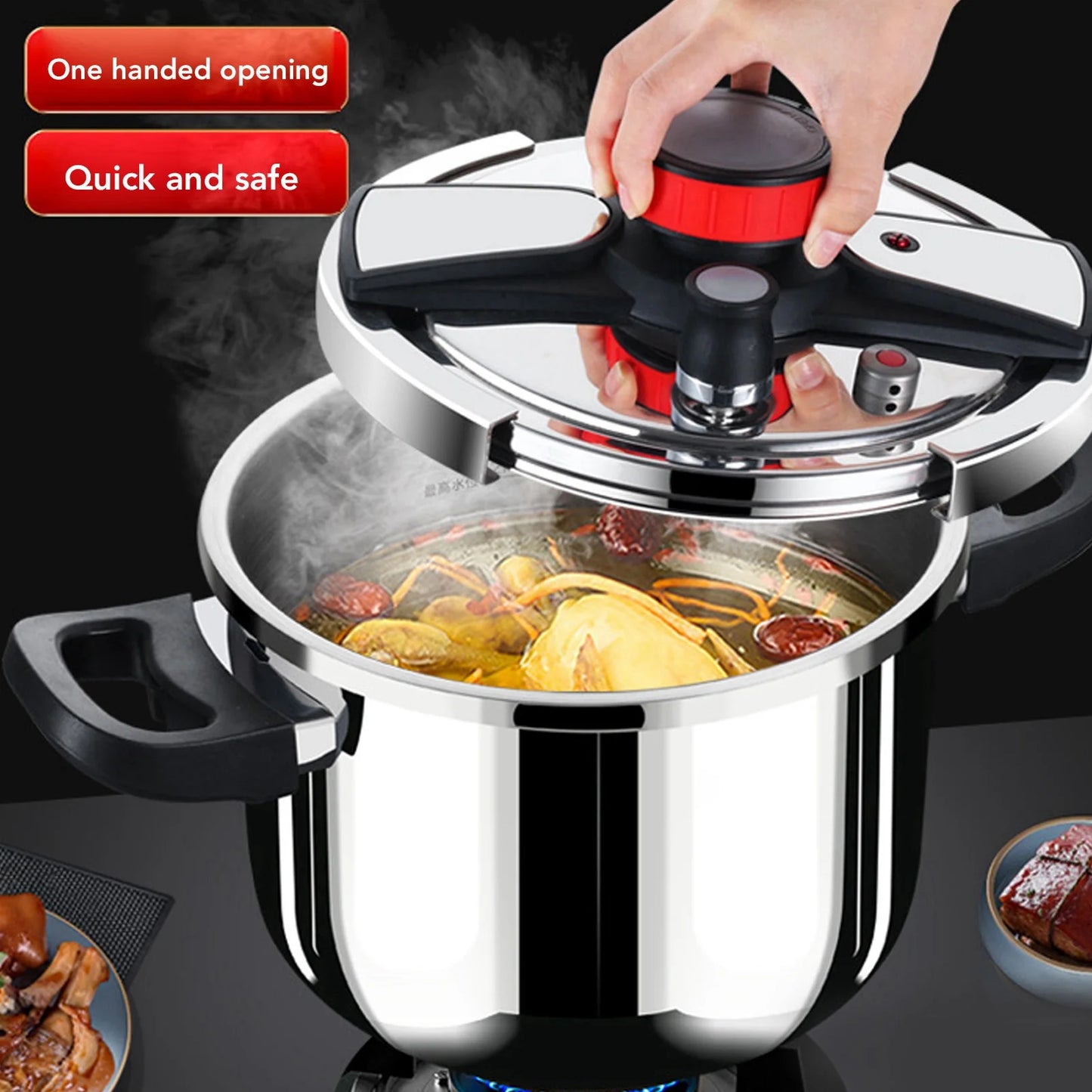 5/6/8L Large Pressure Cooker Multi Functional