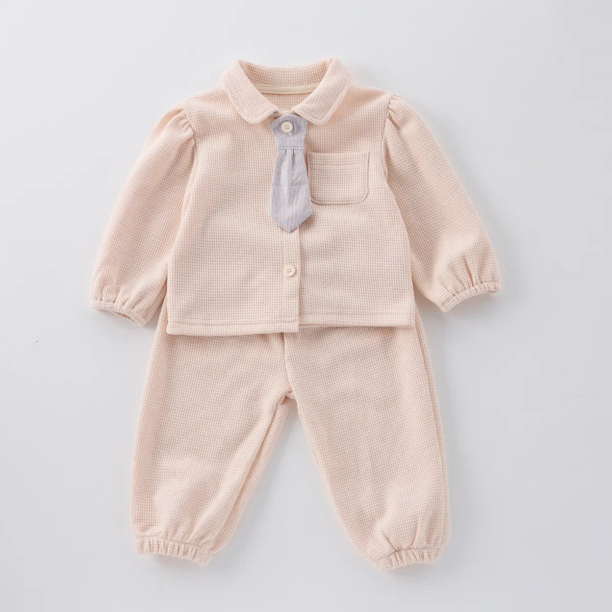 Spring Two-piece Set for Baby Boys and Girls Stylish and Trendy