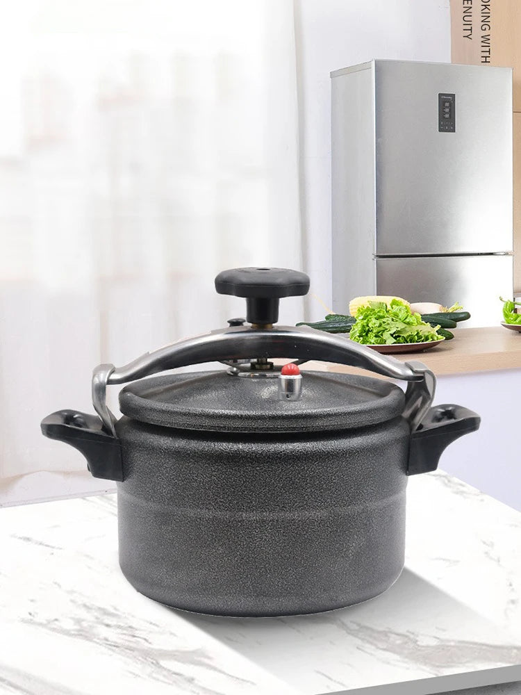 New Frosted Spray Coating Pressure Cooker 3L Black Safety Explosion