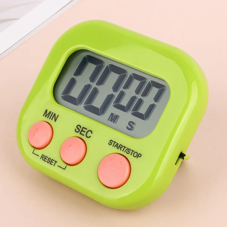 Multifunctional Magnetic Digital Kitchen Timer Clock Loud Alarm