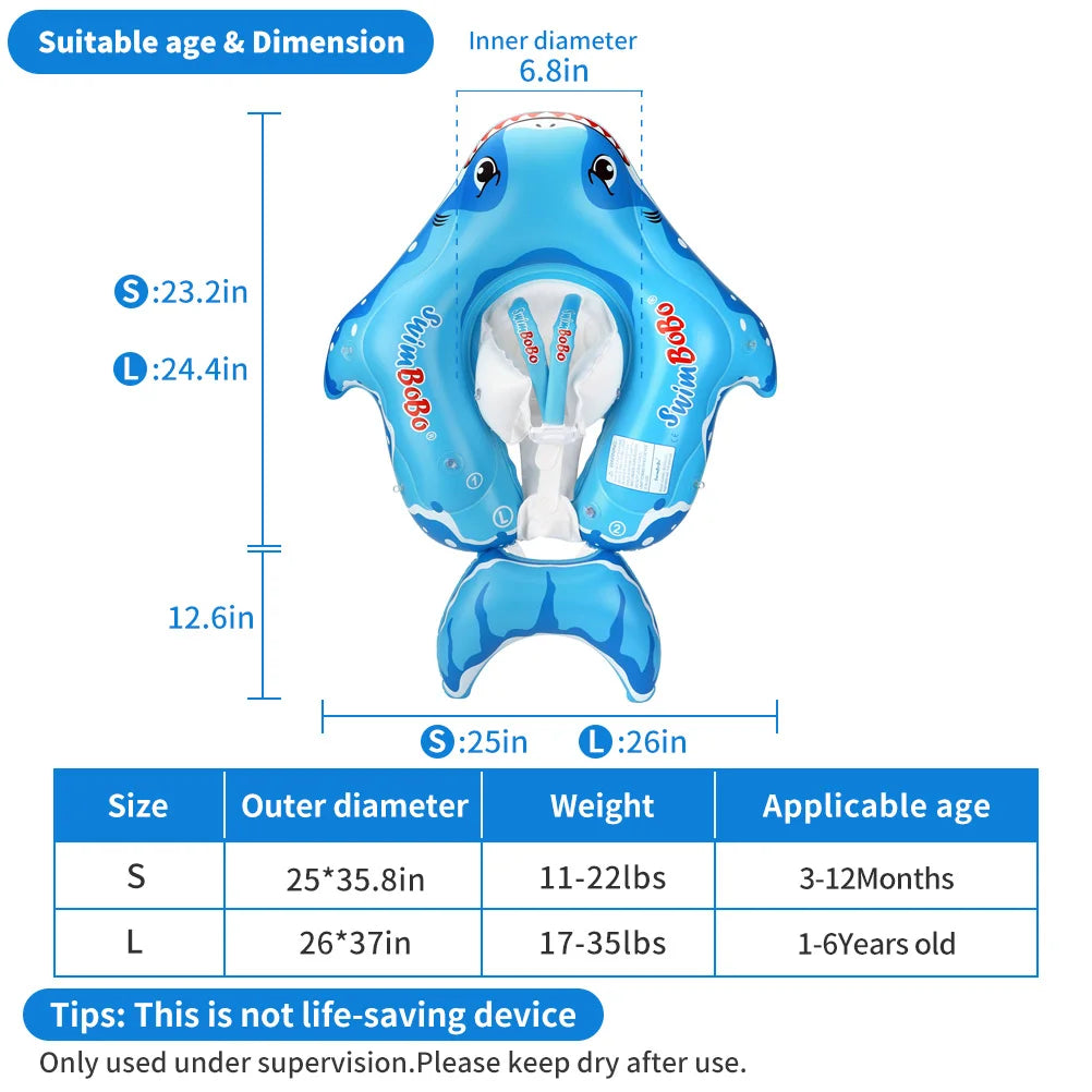 New Baby Swimming Float Ring Inflatable