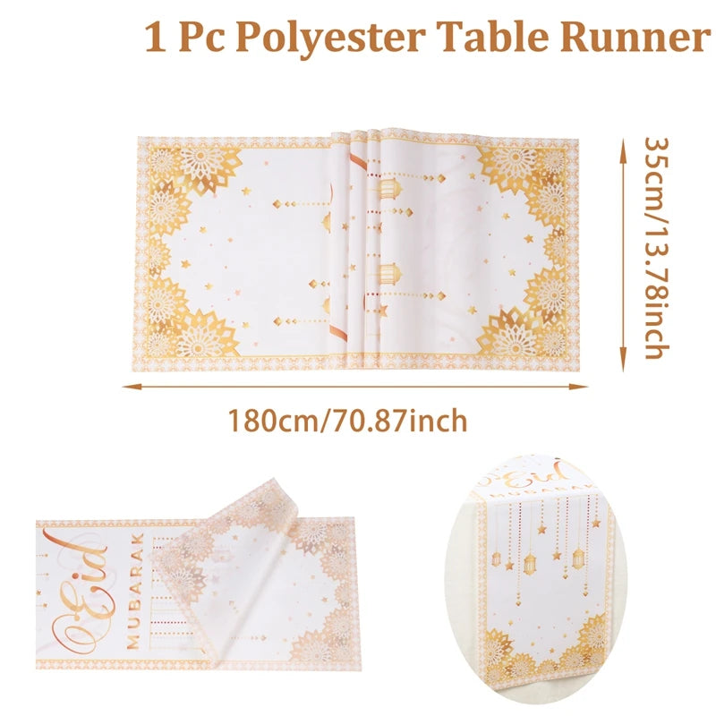 Ramadan Decoration 2025 Table Runner