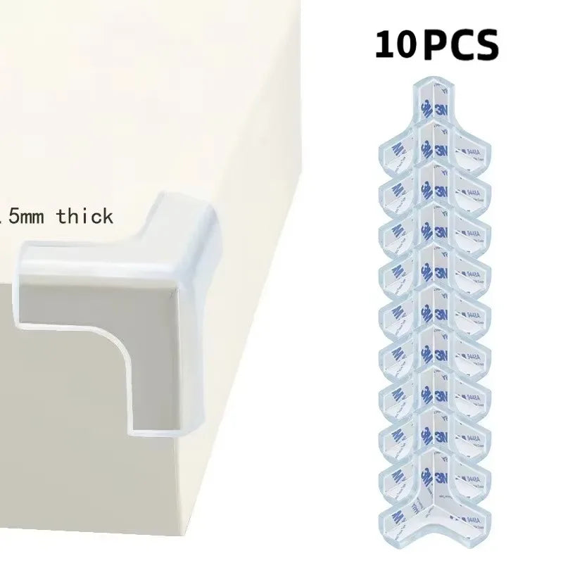 Transparent PVC Baby Protection Strip with Double-Sided Tape