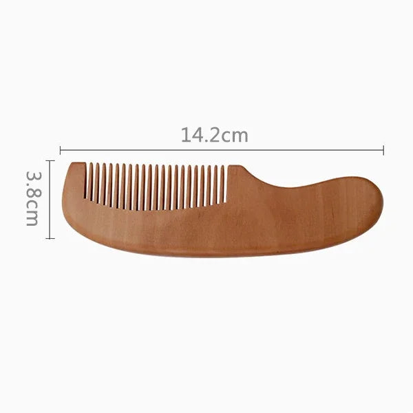 Baby Wooden Brush Comb  Head Massager