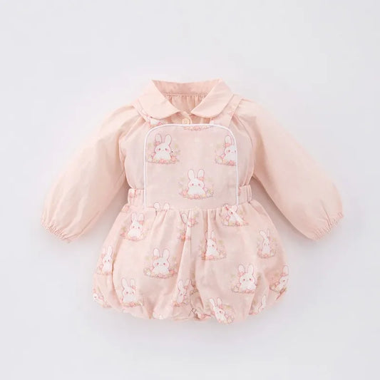 New Spring-Autumn Two-piece Set for Baby Girls