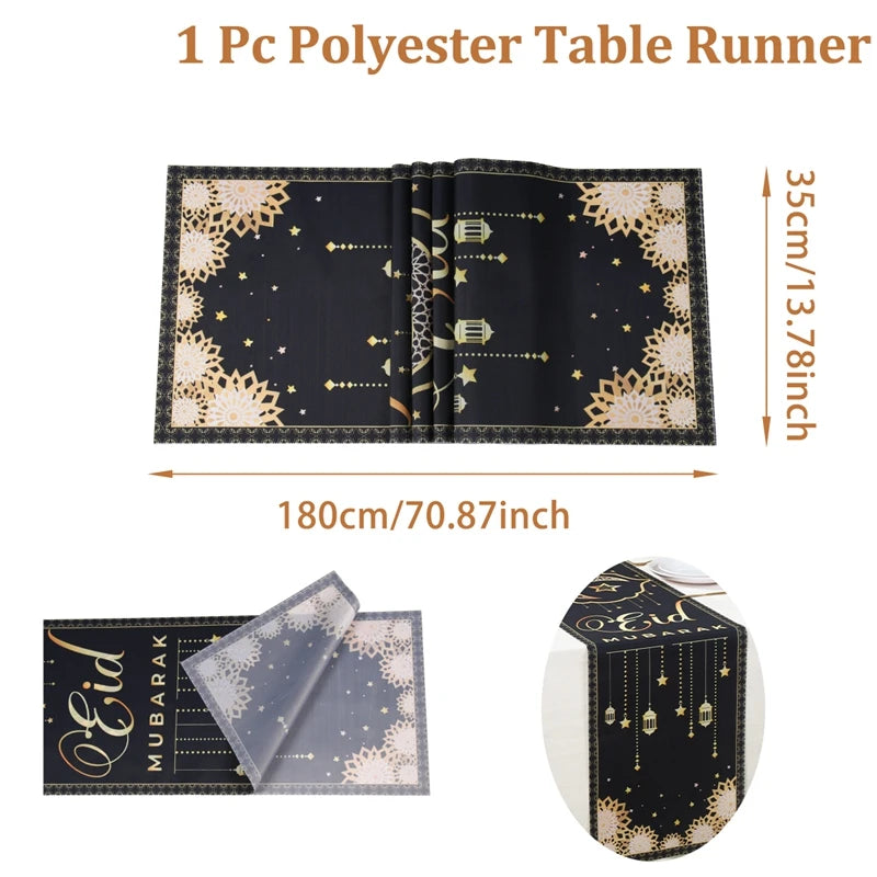 Ramadan Decoration 2025 Table Runner