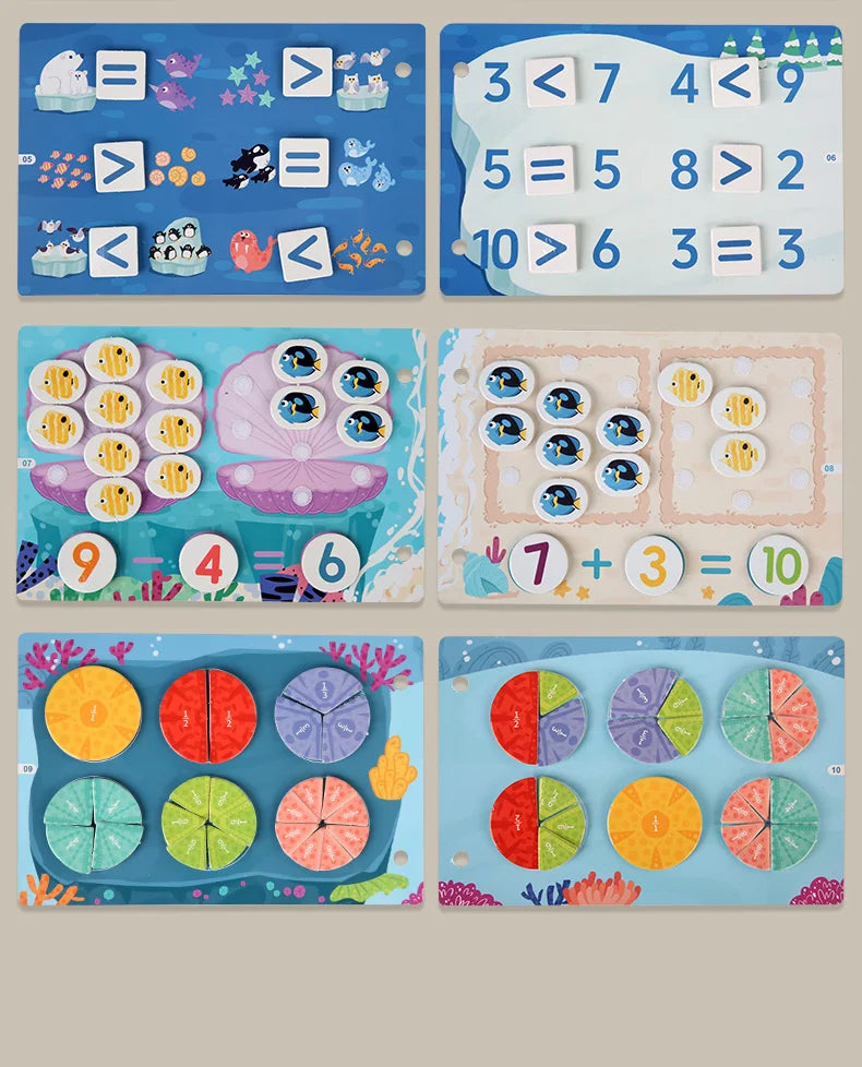 Puzzle Book Word Recognition Children's Early Education