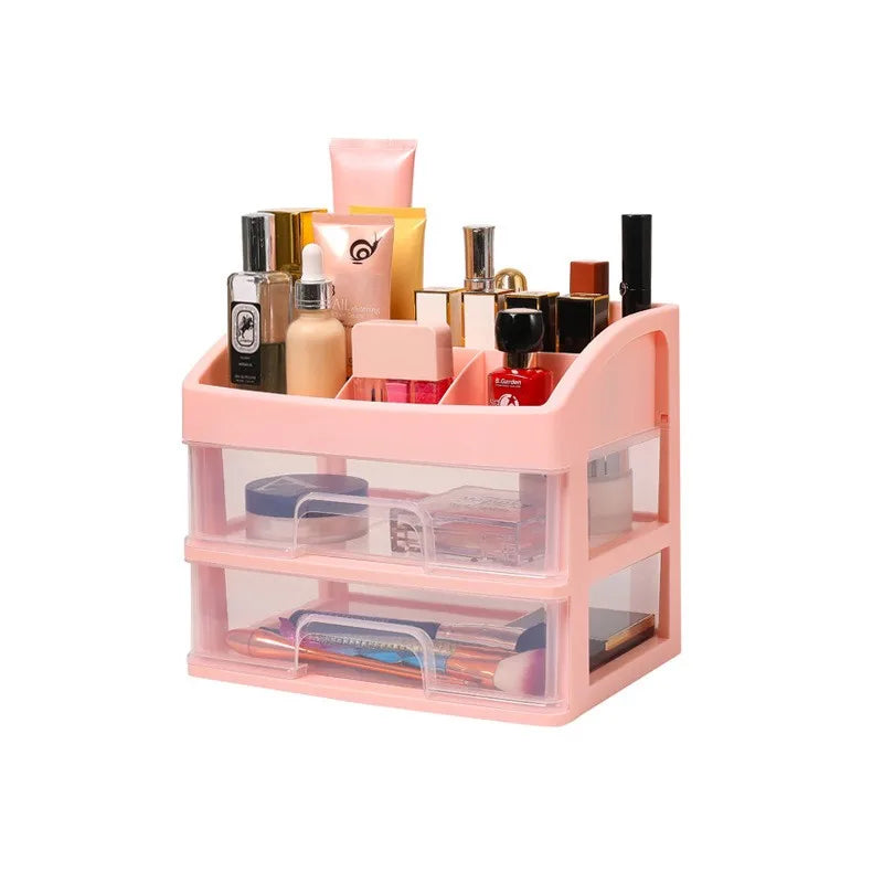 Skincare Desktop Storage Box with 3 Drawers