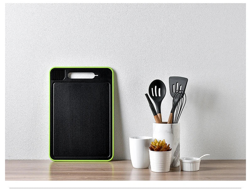 Double-side Cutting Board With Defrosting Function