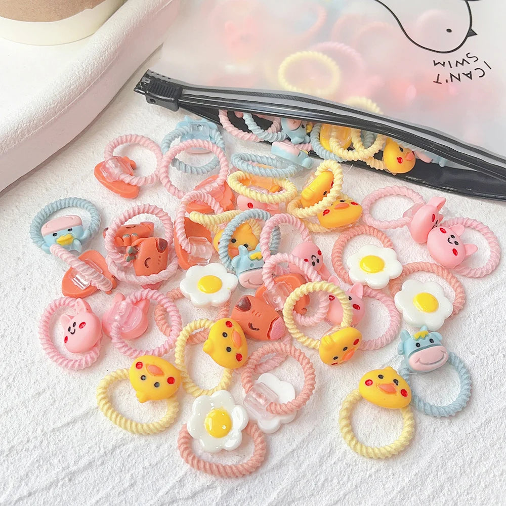 10Pcs Cartoon Hairbands Set for Girl