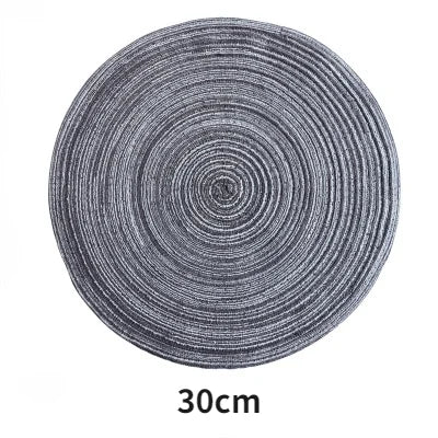 6pcs Round Table Mat