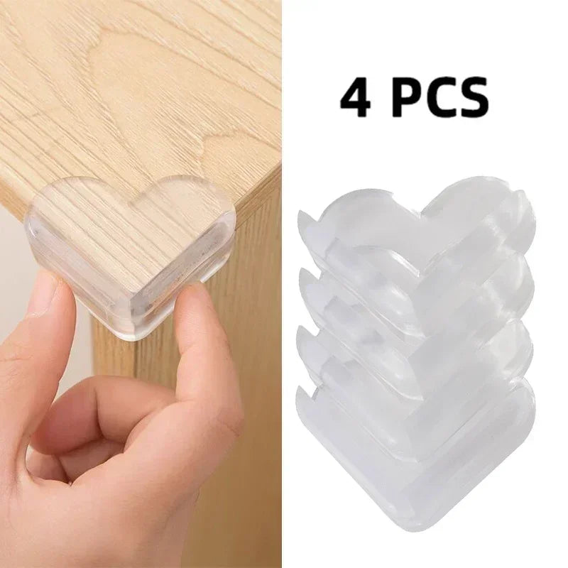 Transparent PVC Baby Protection Strip with Double-Sided Tape