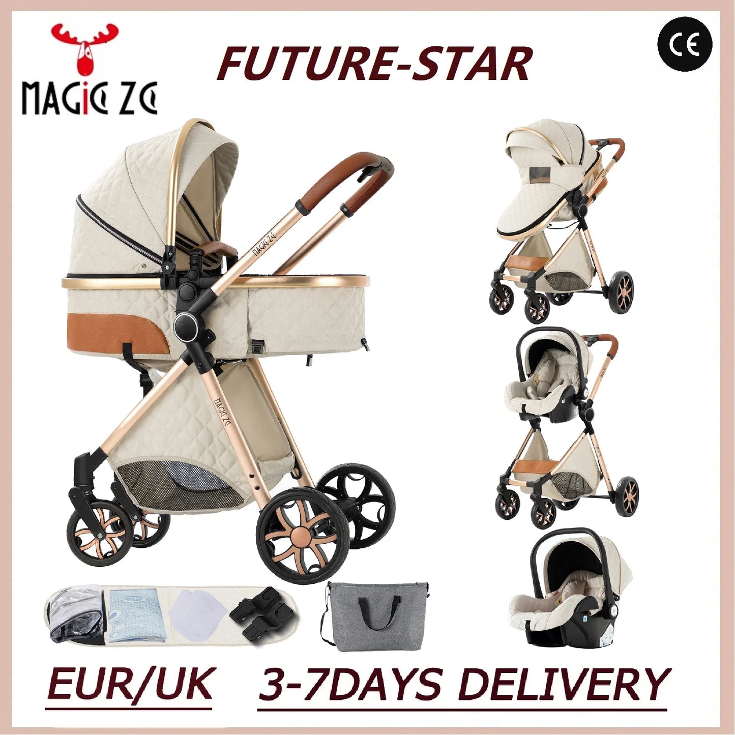 Baby stroller lightweight