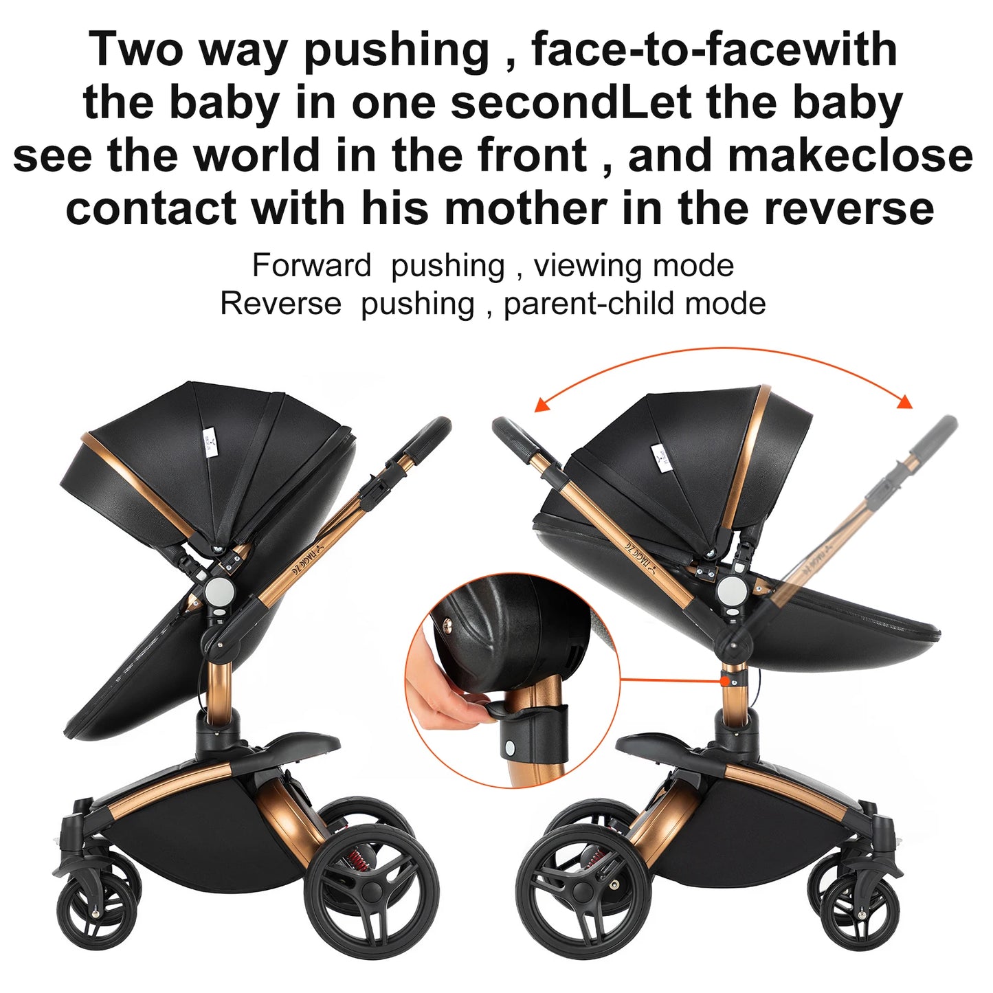 Newborn Stroller Baby Carriage High Quality