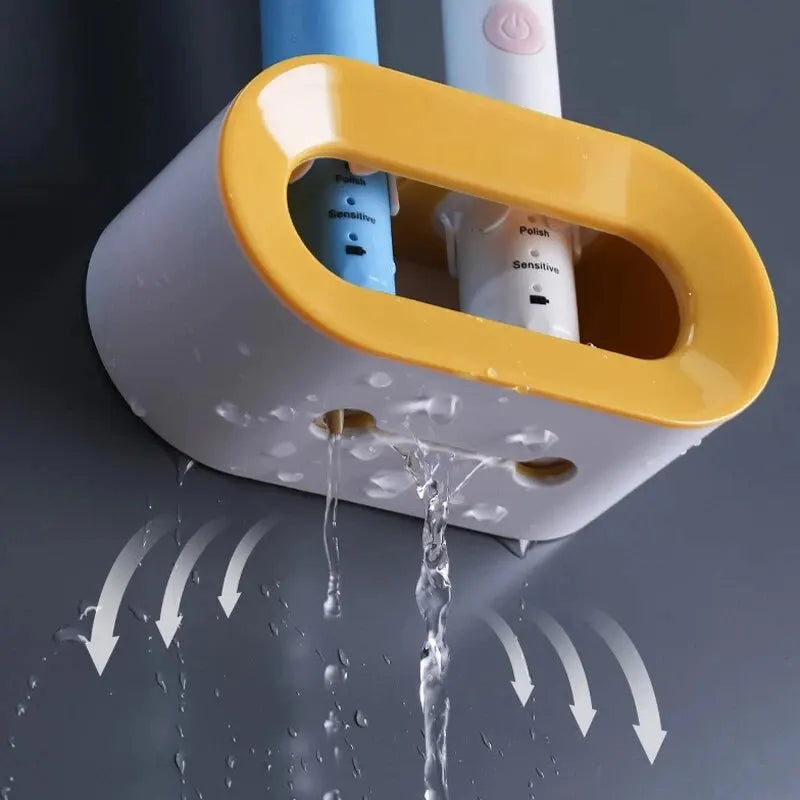 1pc Electric Toothbrush Holder Wall-Mounted