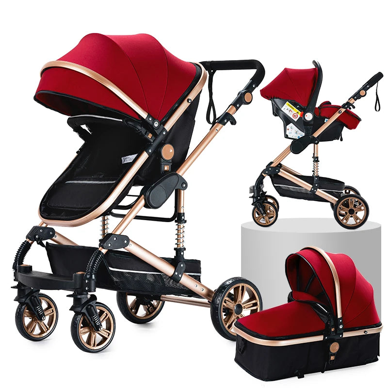 3 in 1 Strollers Baby Trolley