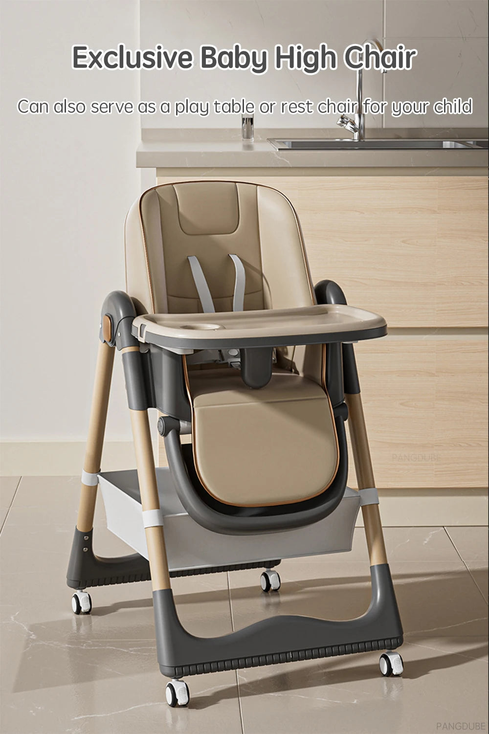 Baby High Chair Feeding Seat Reclining