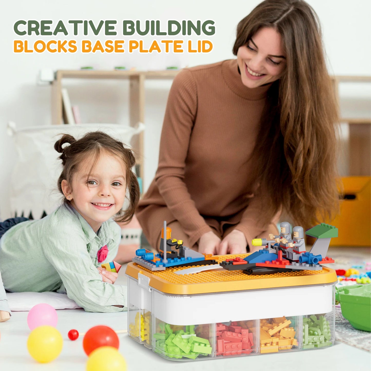 Kids Building Blocks Storage