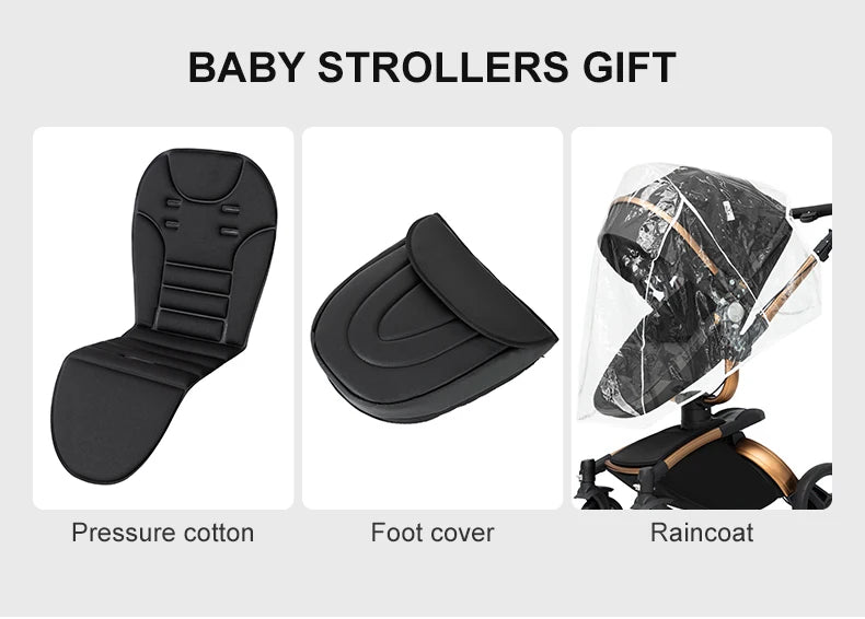 3 in 1 Strollers Baby Trolley