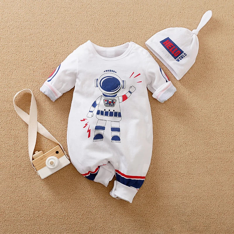 Comfortable Long Sleeve Baby Bodysuit