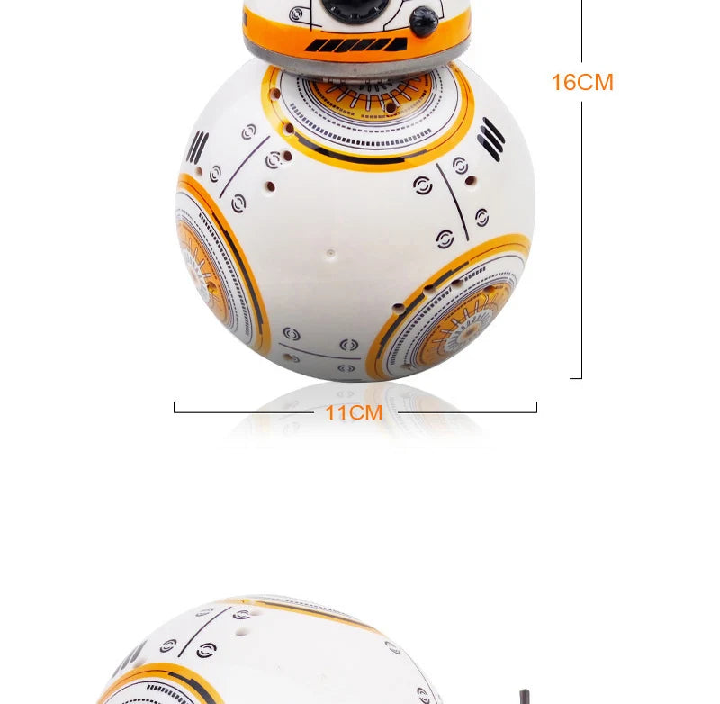 Intelligent RC Robots Remote Control 2.4G Action Figure Droid Ball With Sound