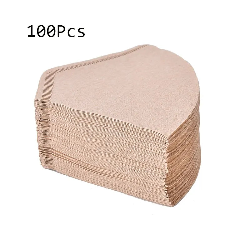 100 Pcs/set Coffee Filter Paper