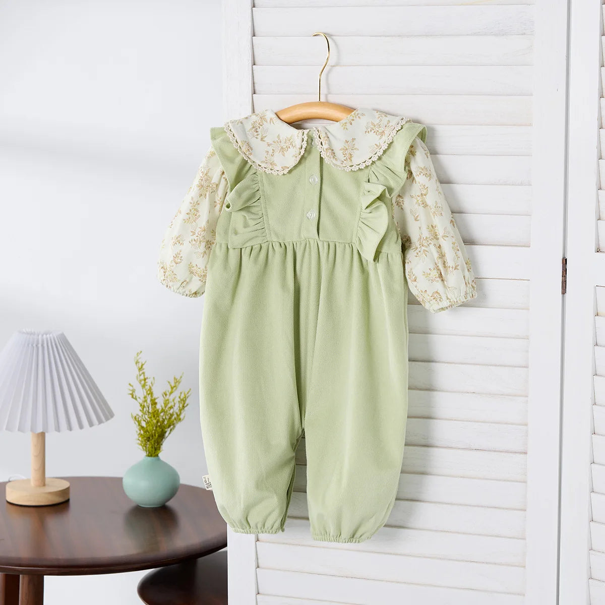 Spring Baby Girl Long-sleeved Romper