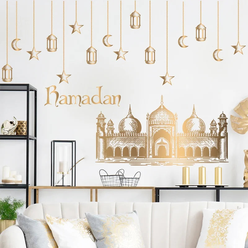 Window Stickers Ramadan Decoration