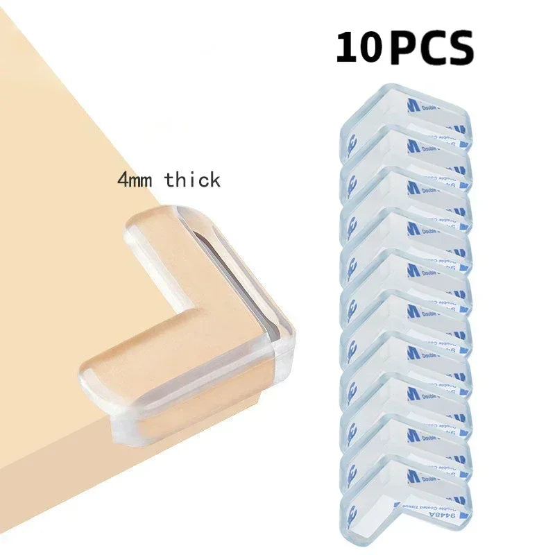 Transparent PVC Baby Protection Strip with Double-Sided Tape