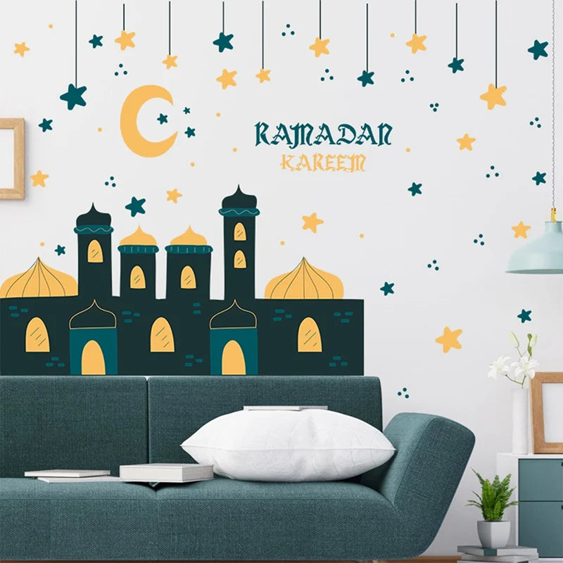 Window Stickers Ramadan Decoration